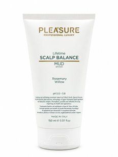 PLEASURE Маска-глина для жирної шкіри голови SCALP BALANCE MUD 150 мл PLEASURE10 фото